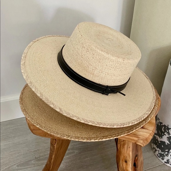 Leah Palma Wide Flat Brim cordobes Hat - Picture 9 of 11